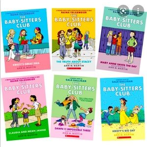 First 6 babysitters club books.